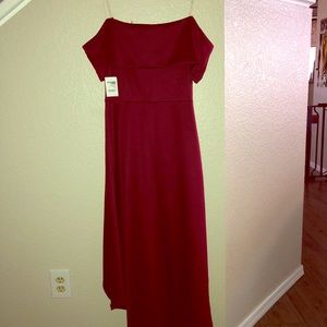 Red Evening Dress